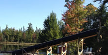 Waterslide at Bambi Lake