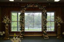 Wedding at Bambi Lake's Lakeview Chapel
