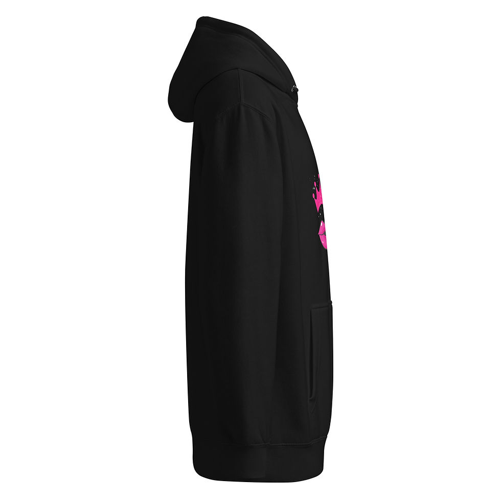 Thumbnail: Unisex premium mid-weight hoodie Hi Barbie 
