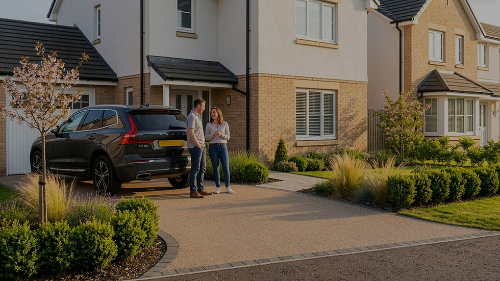 Premium resin driveway cost guide for homeowners in Fife.