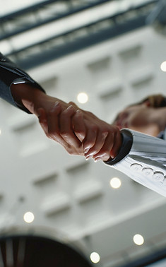 Poignée de main d'affaires