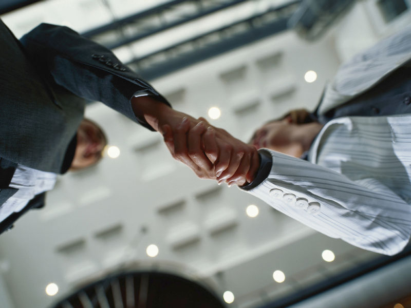 obchodní Handshake