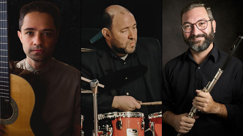 Duo Faria‑Batiston & Tom Zé Bortoloto reinterpretam Beatles em concerto instrumental gratuito em Poços de Caldas