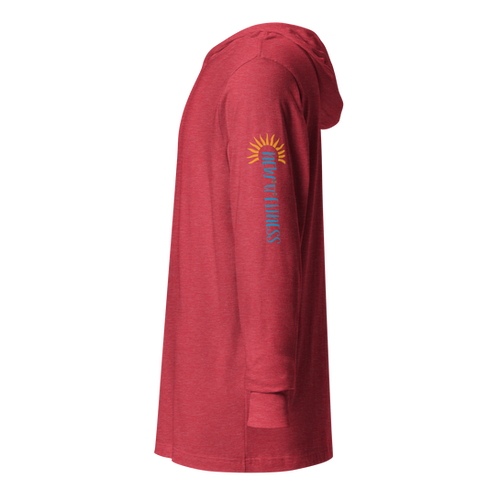 Hooded long-sleeve tee | New U Fitness Jax