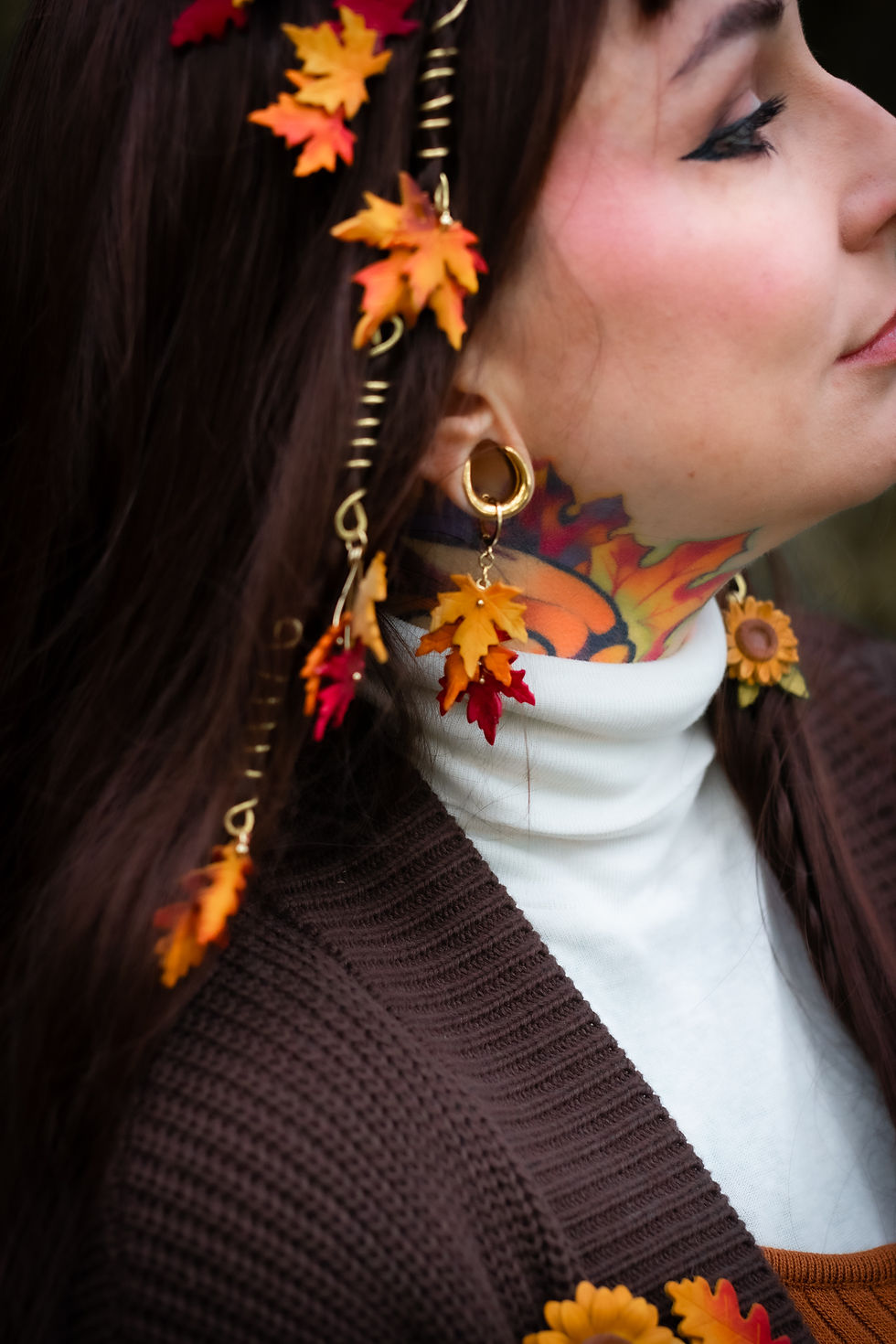 Miniature : Boucles d'oreilles Trio Erable