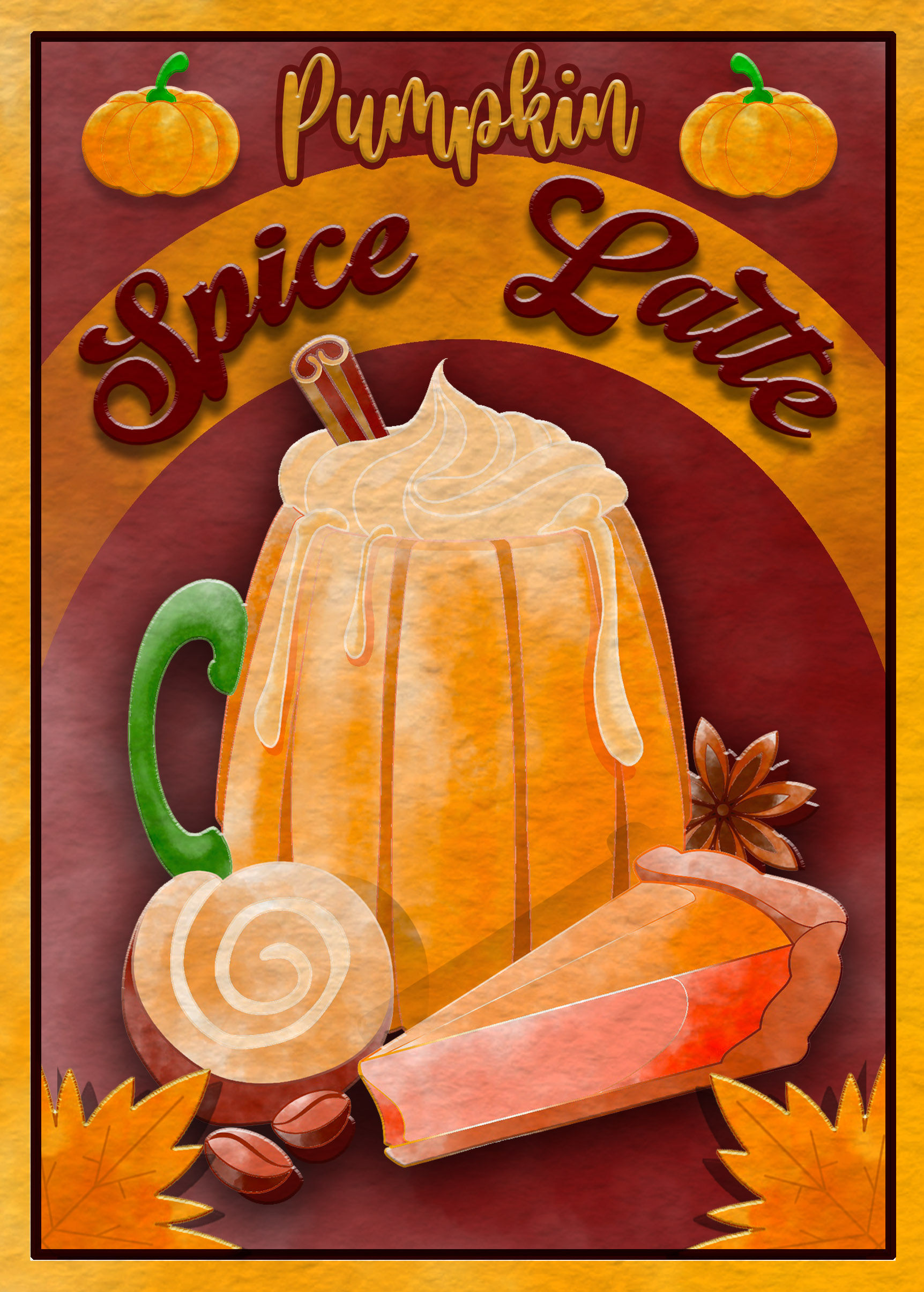 Illustration "Le gouter d'automne"
