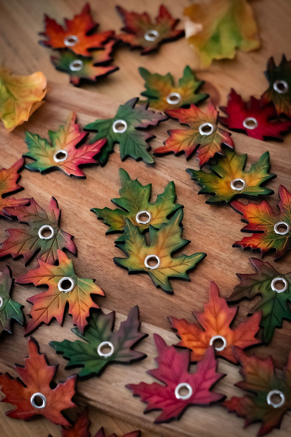 Miniature : Bijoux de lacet Feuilles