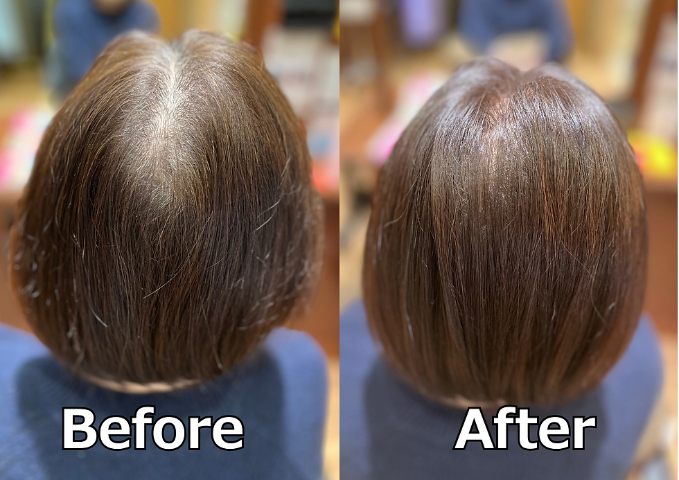 『シルクカラー』は染める度にハリ・コシが出て芯から強い髪になる!