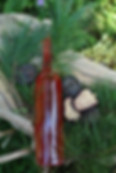 0,5 Glasflasche mit Zirbenschnaps Umgebungsfoto