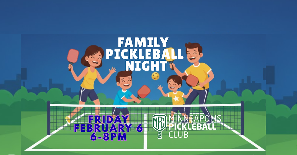 Family Pickleball Night - February