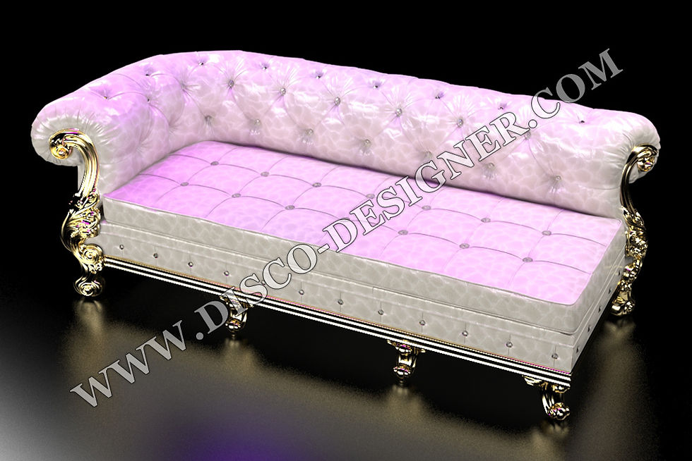 Thumbnail: Luxury Baroque Sofa - Single Armrest