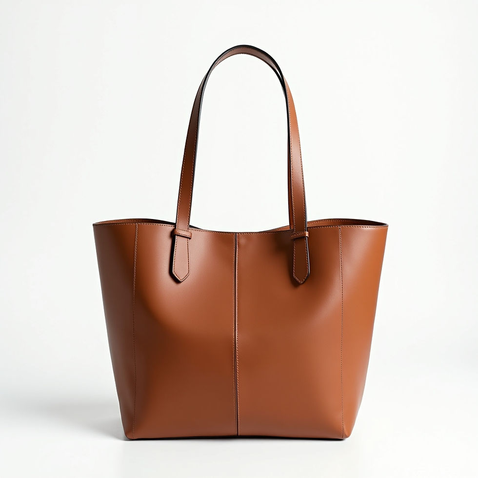 Minimalist Leather Tote