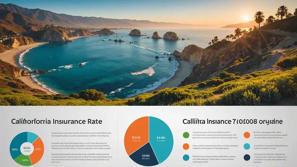 California insurance rate infographic