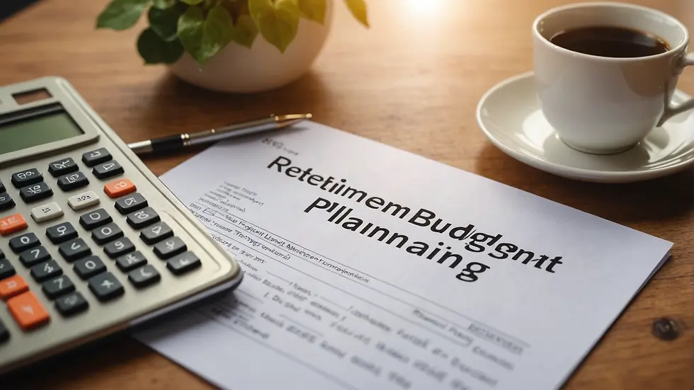 Retirement Budget Planning