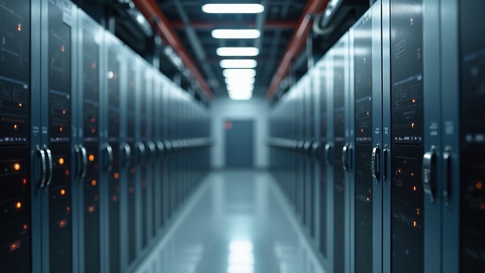 Eye-level view of advanced battery storage systems