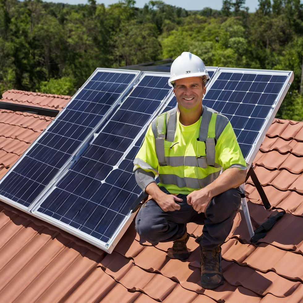 Solar panel installer
