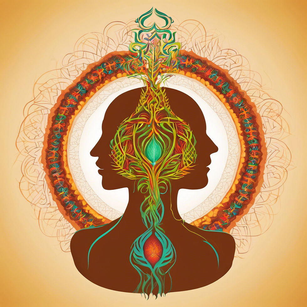 Two souls connected in the Universe