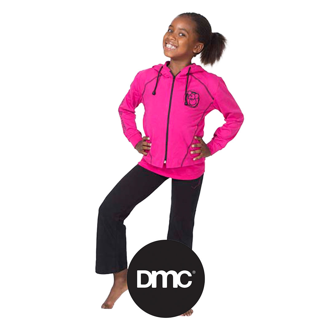 Tracksuit Girls – Pink Top/Black Pants