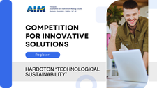 HARDOTON. TECHNOLOGICAL SUSTAINABILITY innovation competition is starting!
