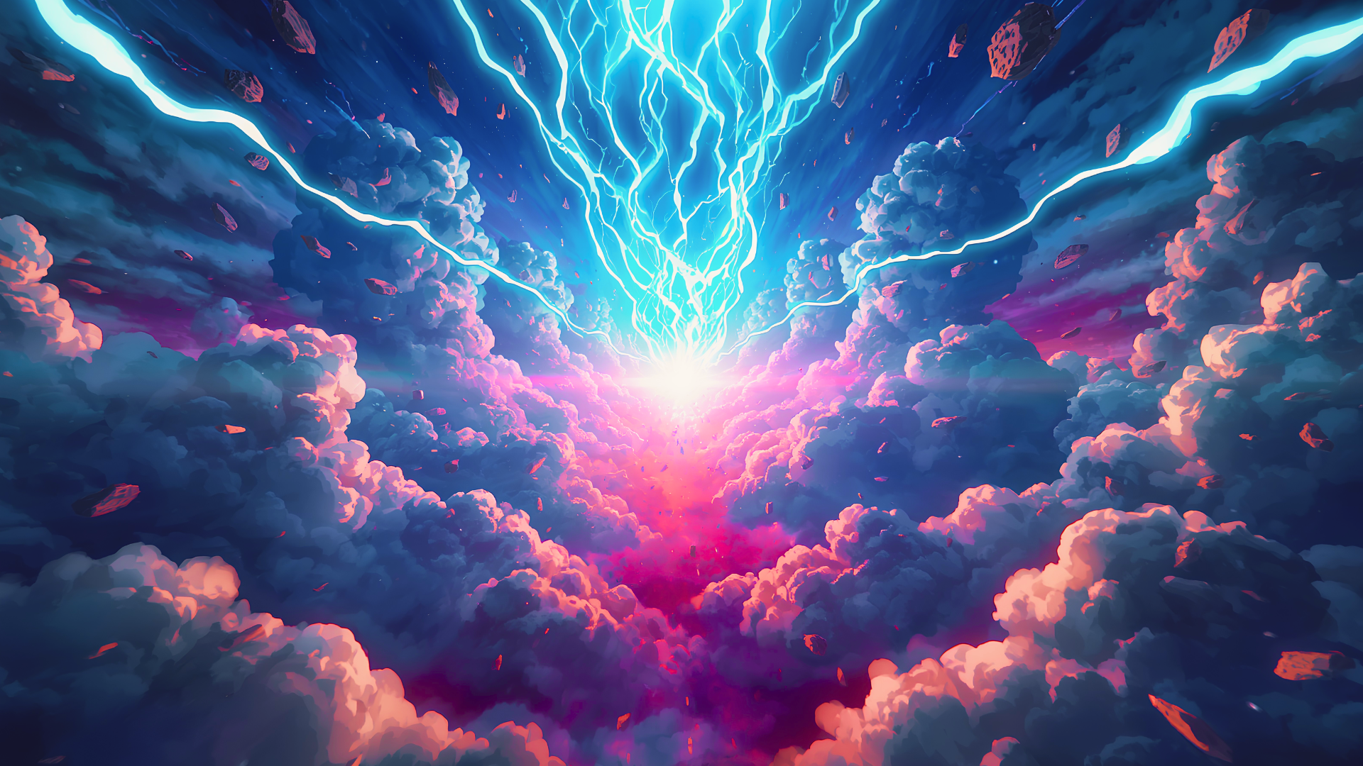 anime overlay, anime stream overlay, energy rift overlay, celestial overlay, cosmic stream background, anime gaming overlay,