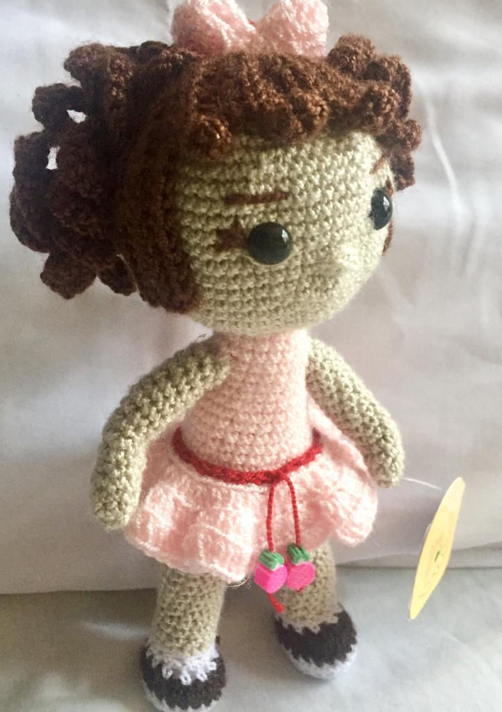 Mónica amigurumi