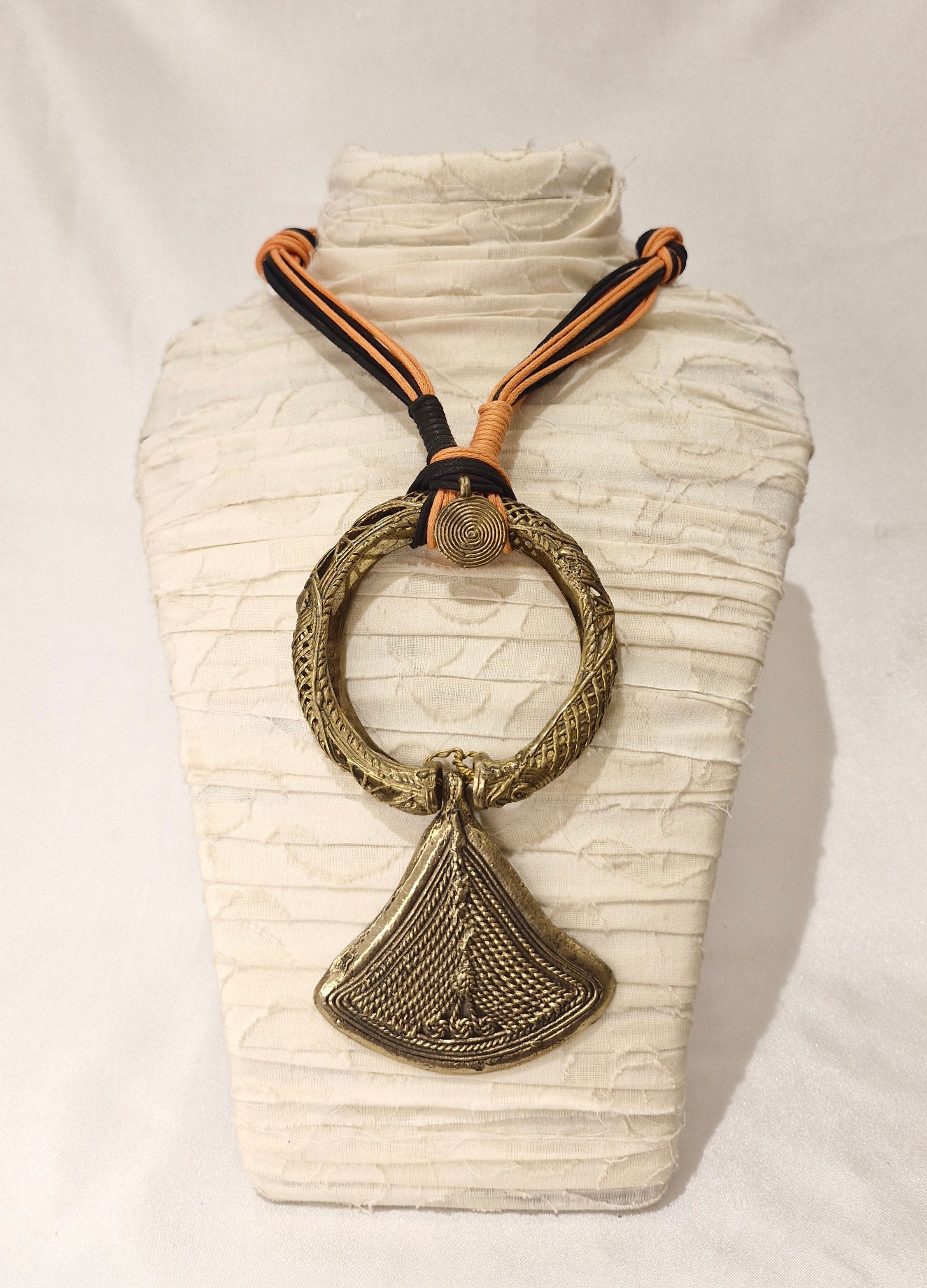 HANDCRAFTED DOKRA NECKLACE