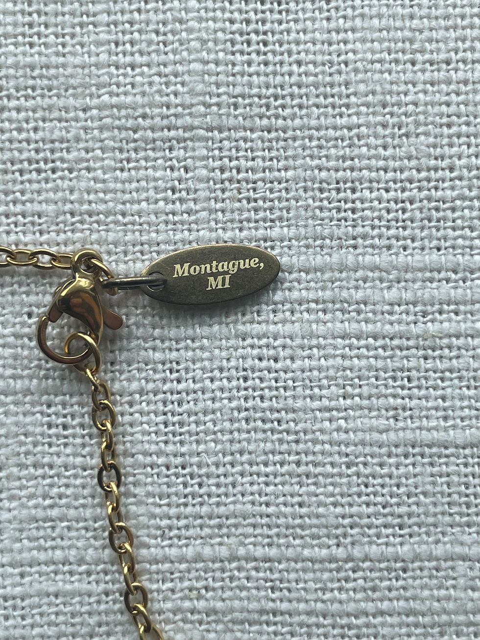 Thumbnail: “Gold Sea Glory” Seaglass Pendant Necklace