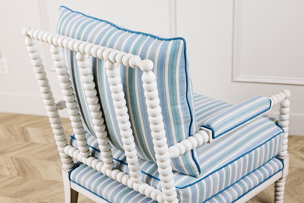 Thumbnail: Turned Wood Arm Chair
