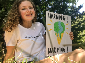 Indiana Climate Activists: Annabel Prokopy and Maggie Gonzalez