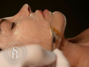 Relaxing skincare treatment being performed in luxury Miami spa, serene environment, professional facials specialist