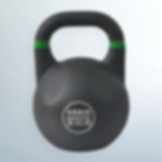 14KG / 31LB CAST IRON COMPETITION KETTLEBELL WITH COLOR-CODED BANDS