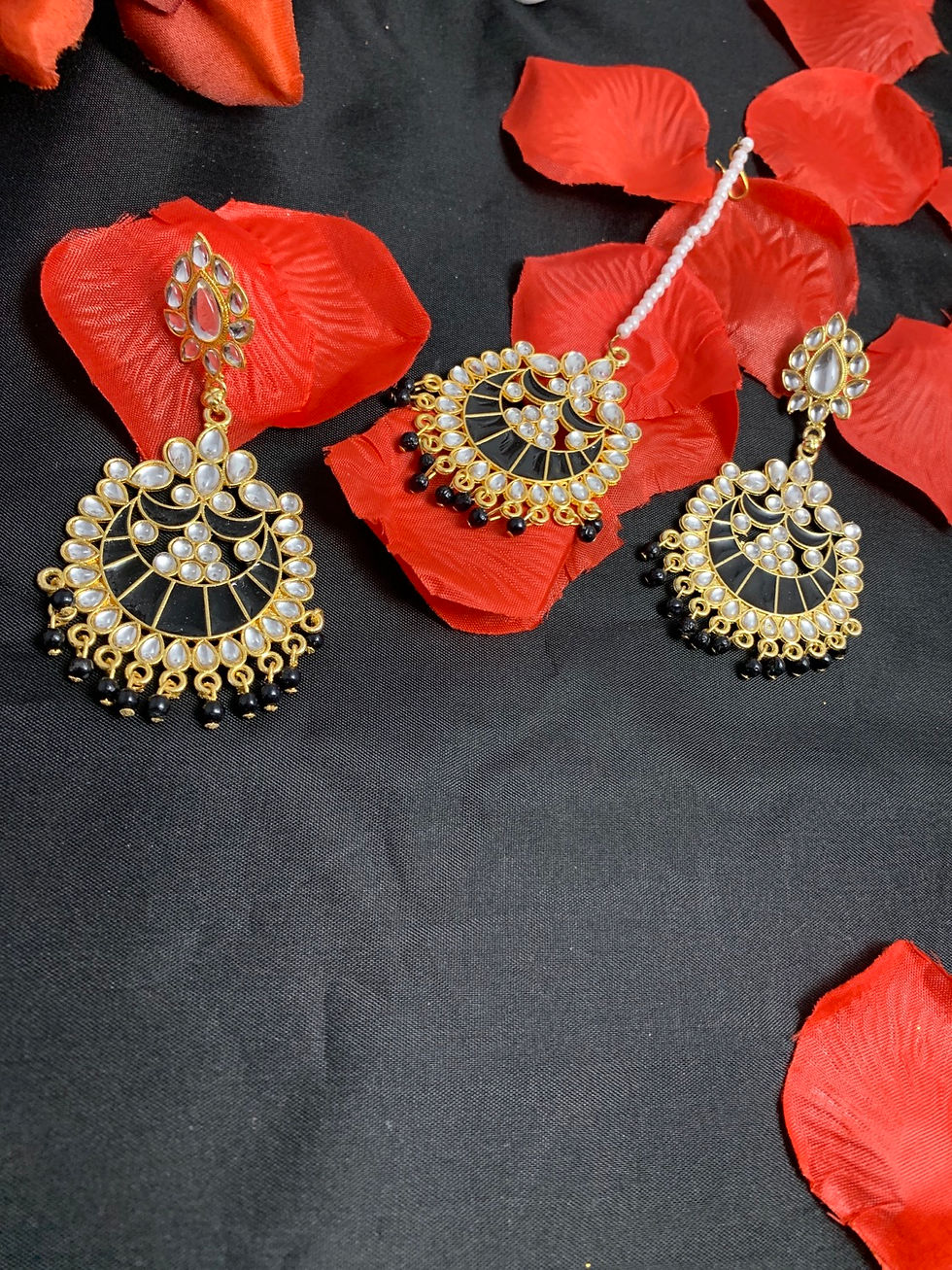 Thumbnail: Earrings Set - 🎨 Manjula Ladli, Beautiful Beloved 💎