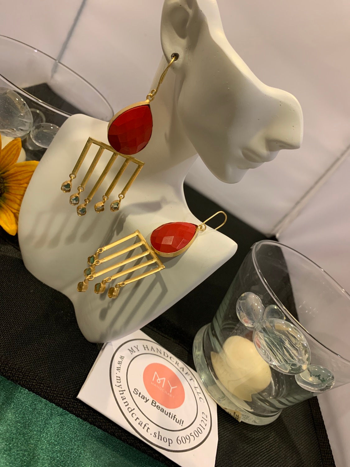 Earrings - Eshana, The Desire Collection 