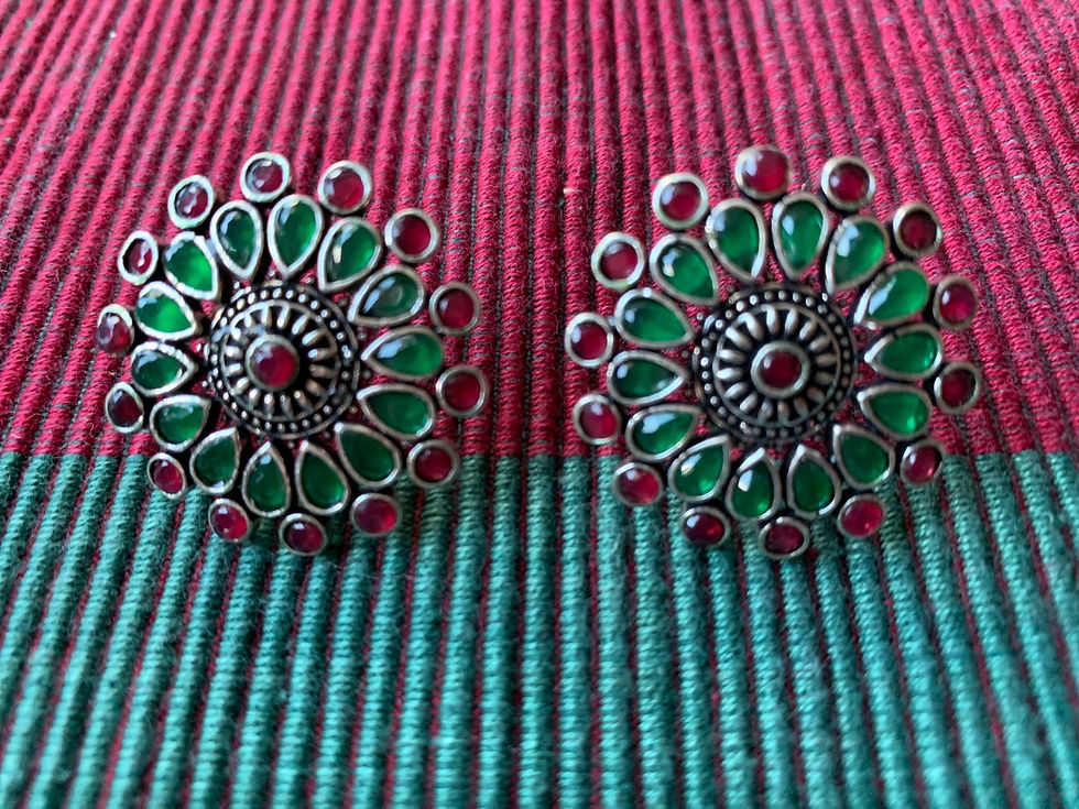 Thumbnail: Earrings - 🎨 Qiyara Suman, Flower Collection 💎