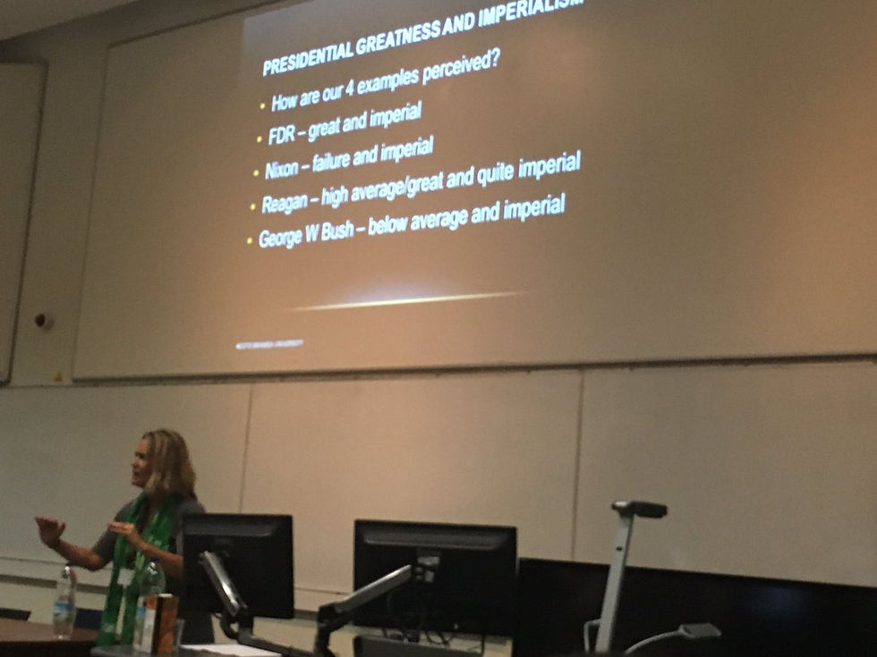 Dr Clodagh Harrington discusses the Imperial Presidency