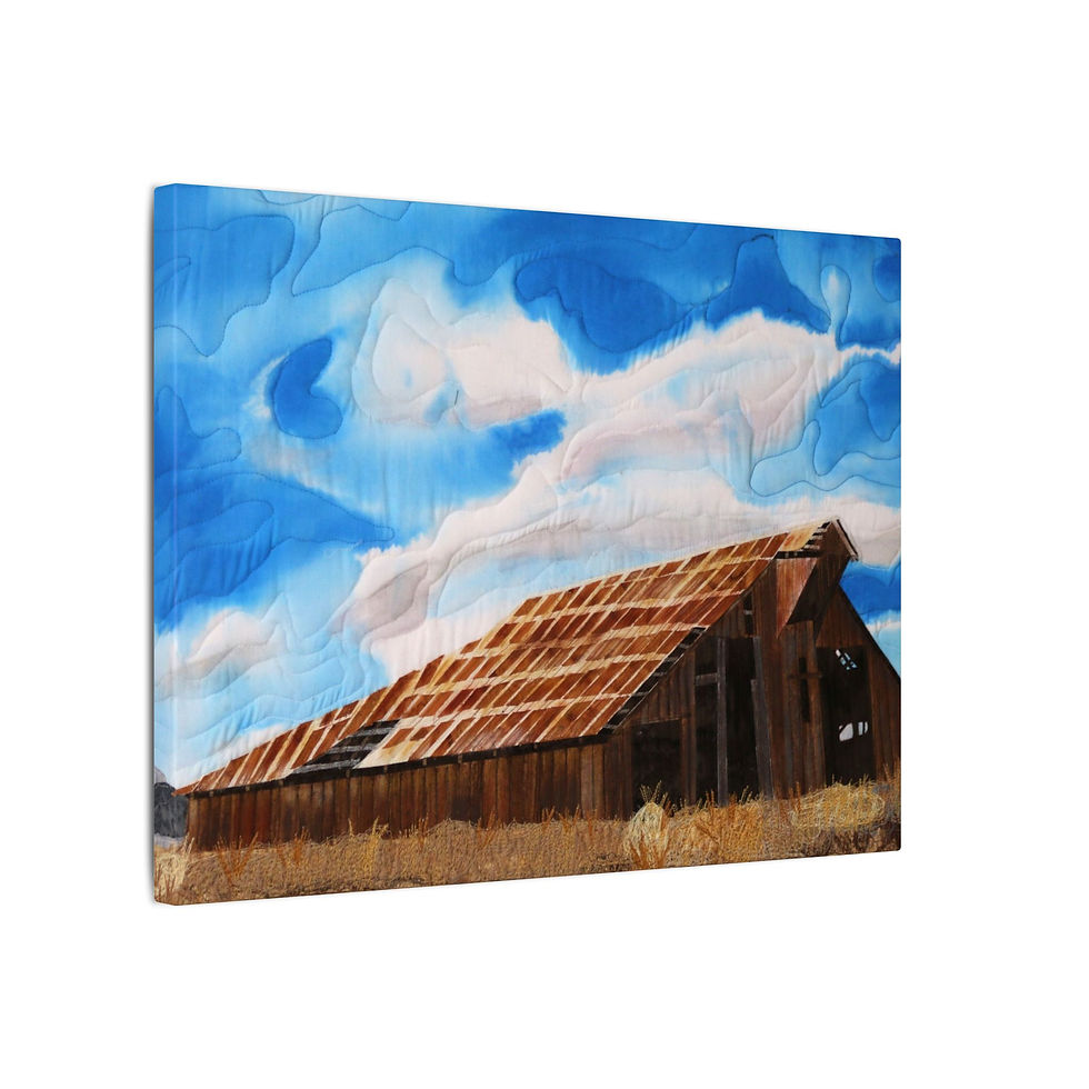 Thumbnail: Old Barn Rusted Roof,  Canvas Print, Home Decor, Wall Art,  Art, 