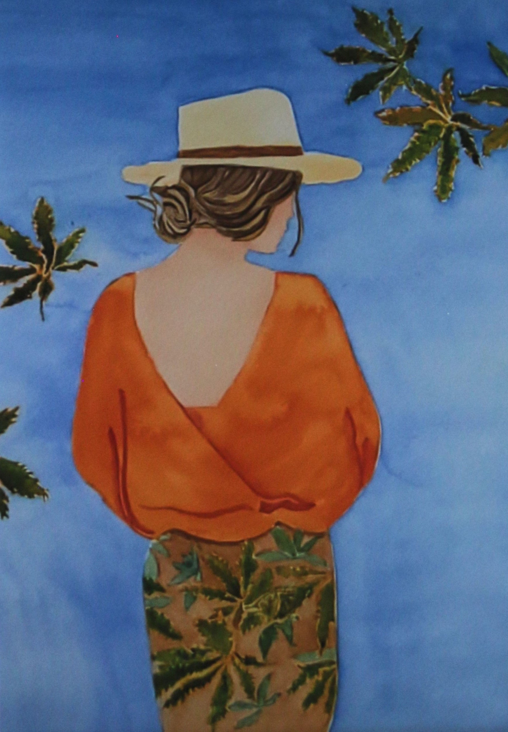 Boho Colrado Watercolor  by Claudia