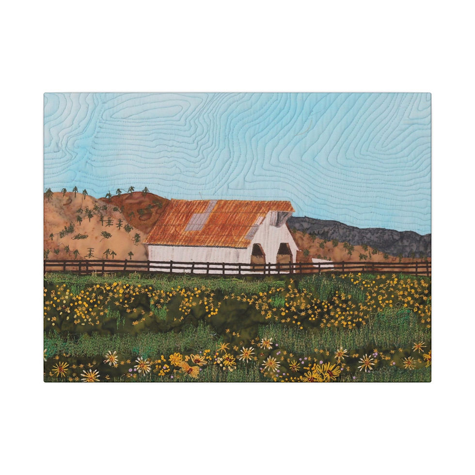Thumbnail: Keegan Ranch Willams Calif,  Canvas Print, Home Decor, Wall Art, Floral Art, 