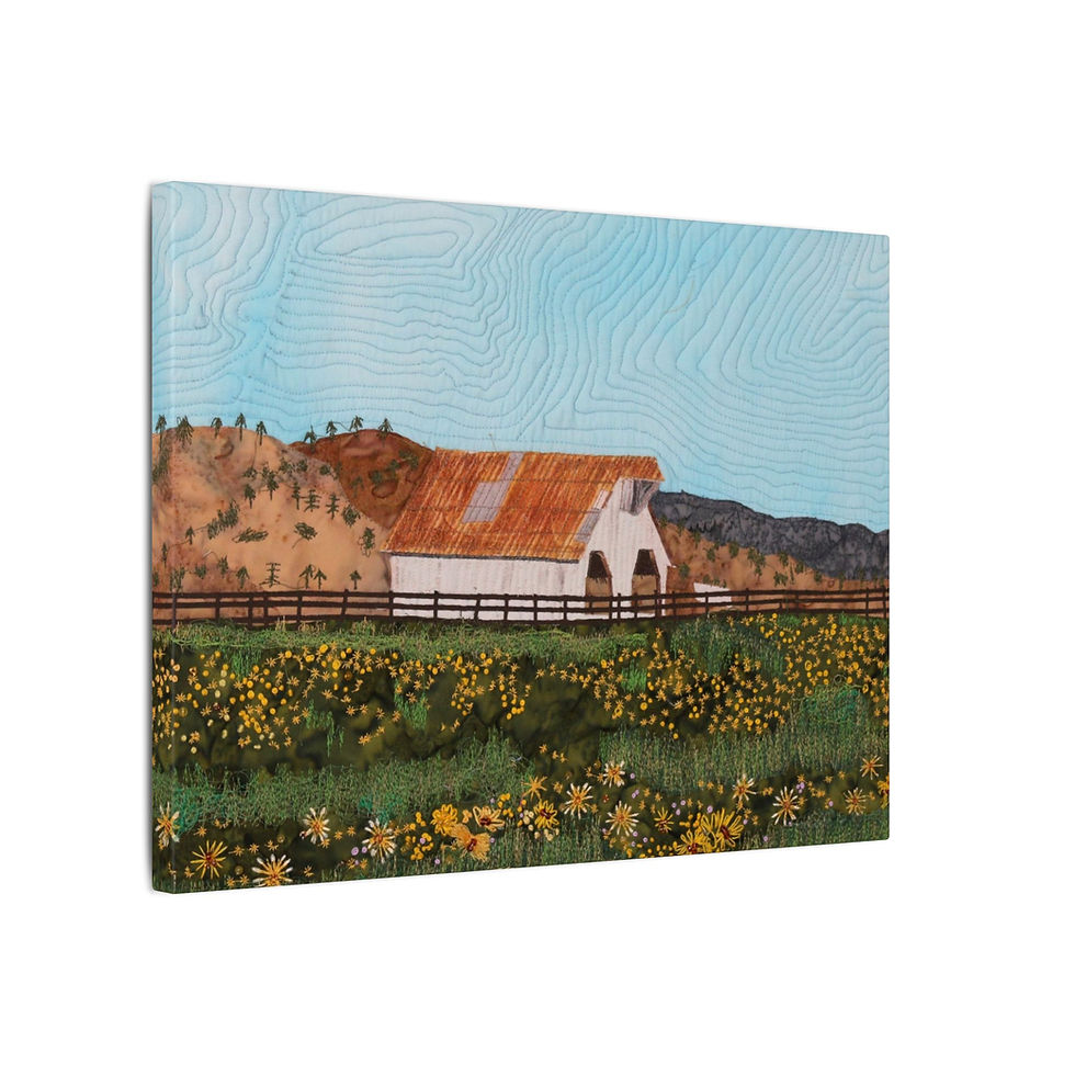 Thumbnail: Keegan Ranch Willams Calif,  Canvas Print, Home Decor, Wall Art, Floral Art, 