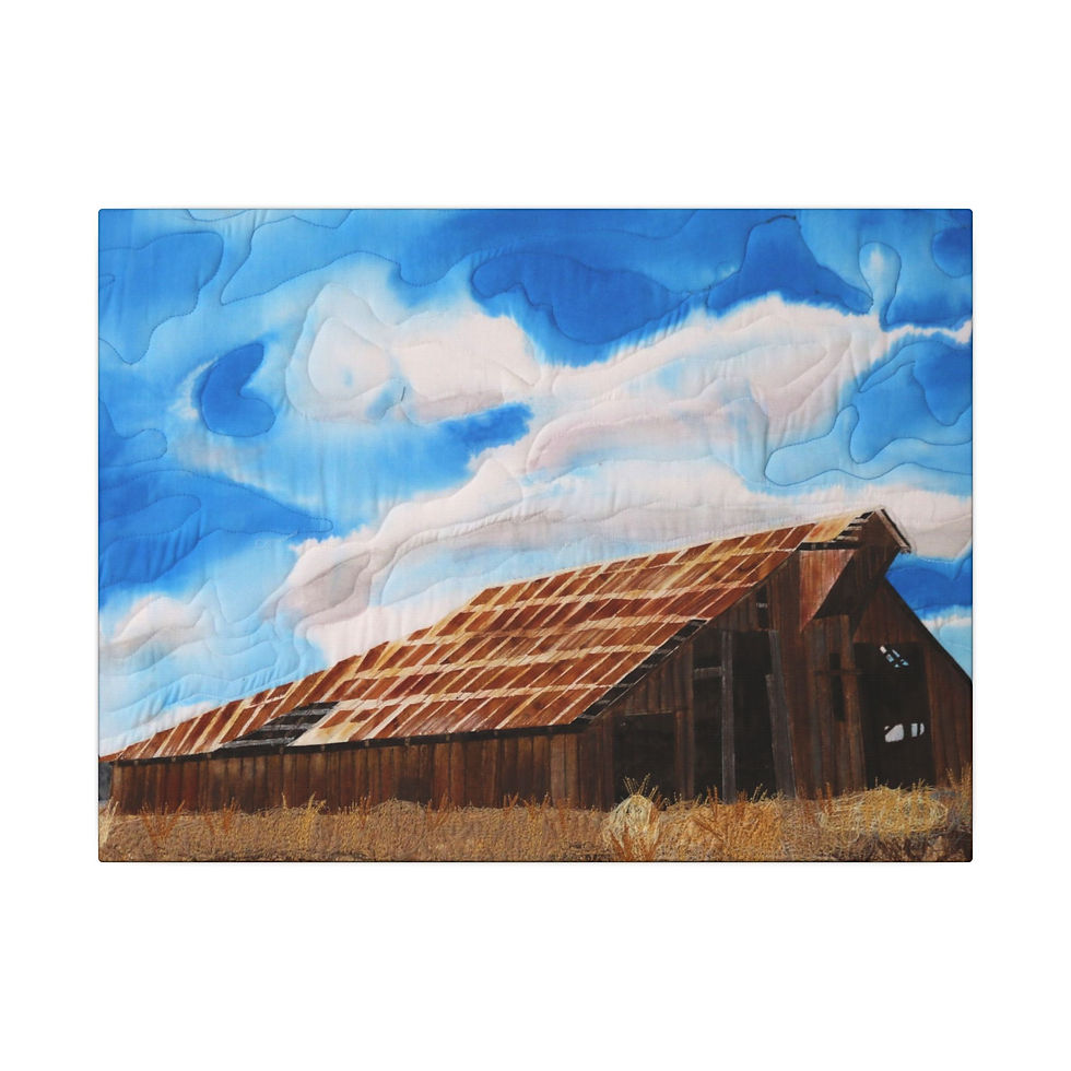 Thumbnail: Old Barn Rusted Roof,  Canvas Print, Home Decor, Wall Art,  Art, 