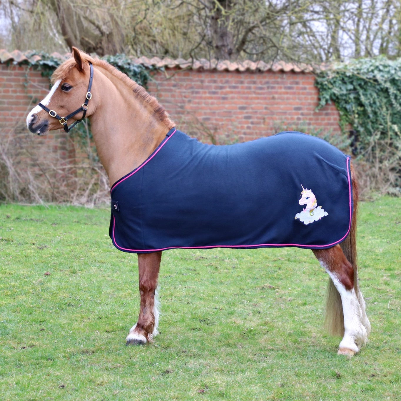 Little Unicorn Fleece Rug by Little Rider