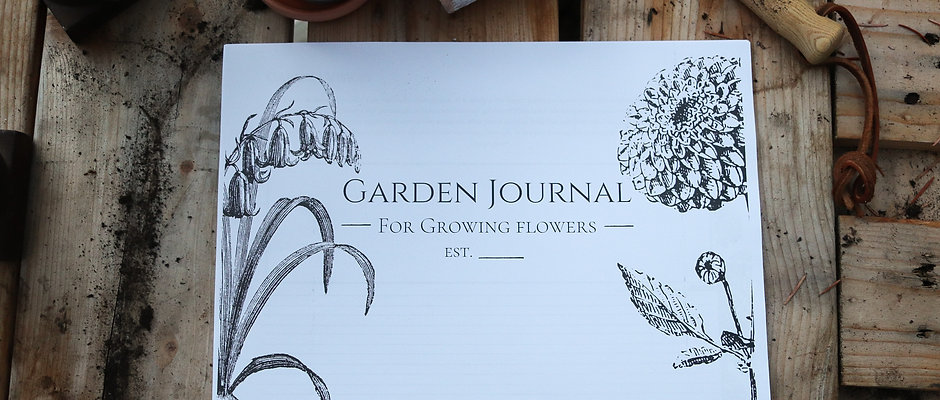 Gardener's Journal Growing Flowers