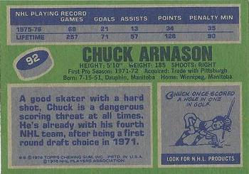 Thumbnail: 76-77 Topps Chuck Arnason #92