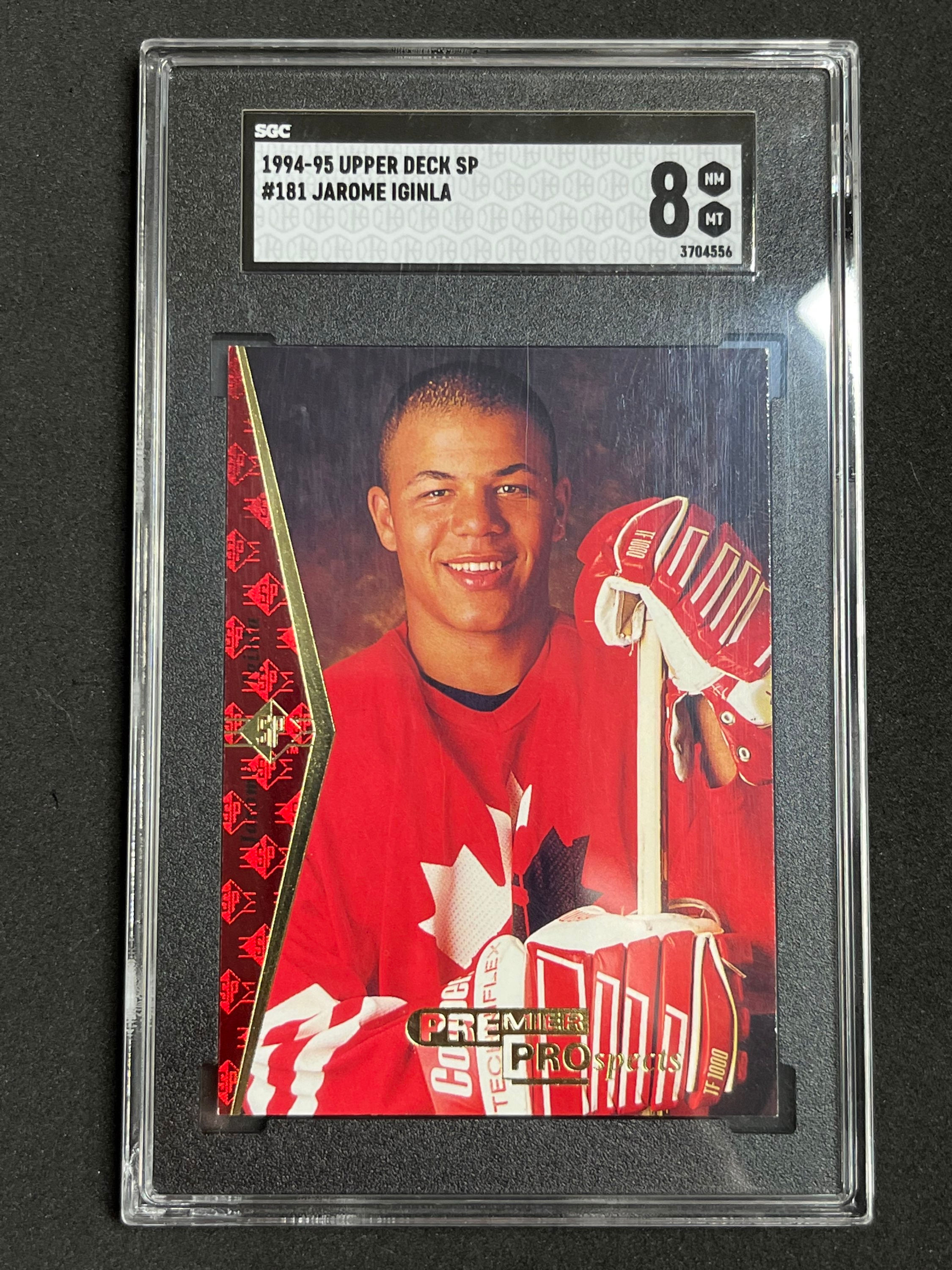 94-95 Upper Deck SP Jarome IginlaSGC 8
