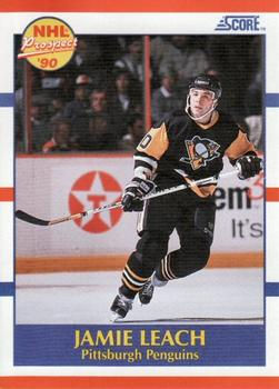 420. Jamie Leach PROS - 90-91 Score NHL - ROOKIE