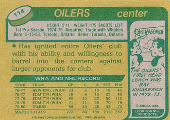 Thumbnail: 80-81 Topps Brett Callighen