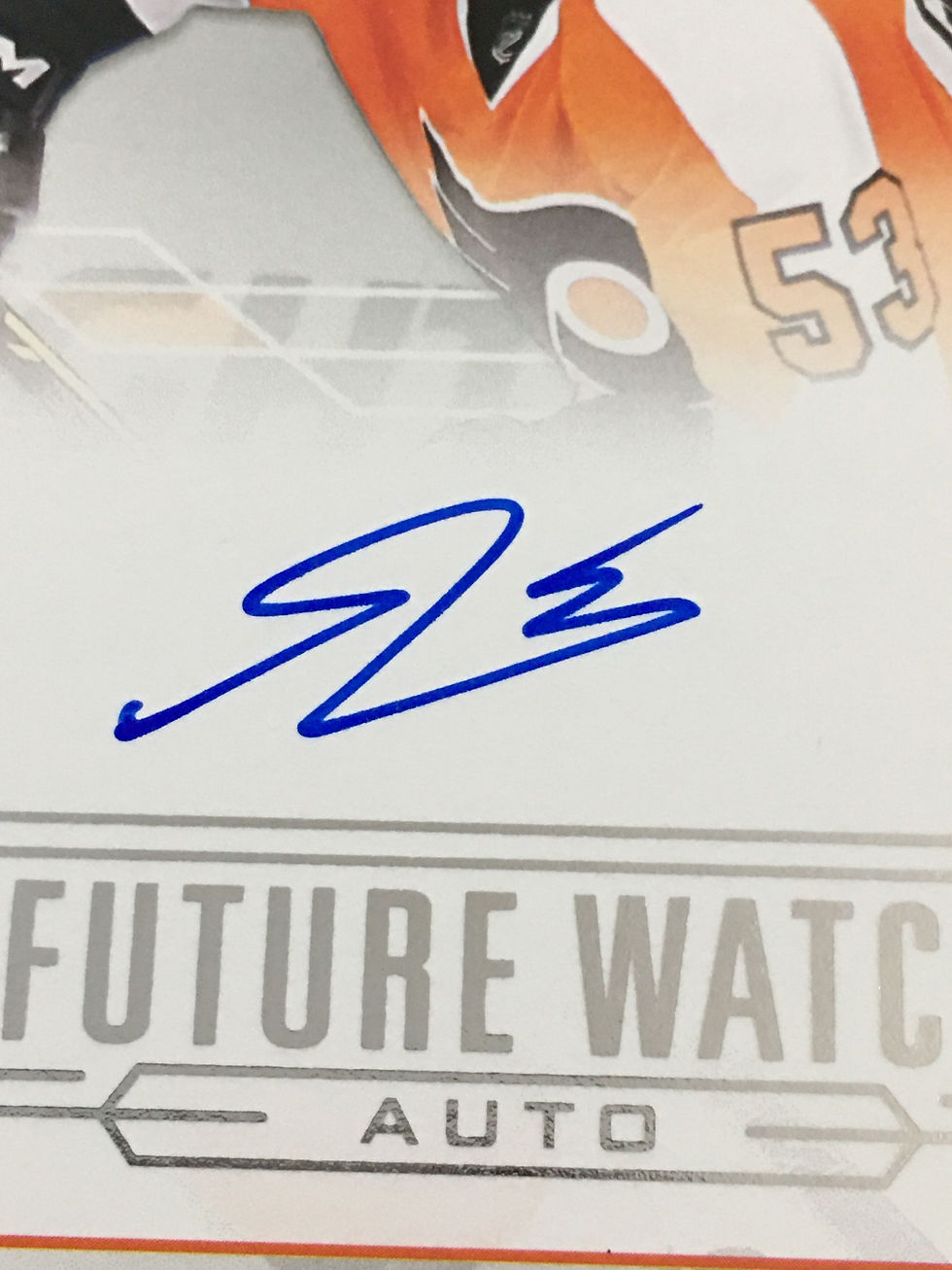 Thumbnail: 2016-17 SP Authentic Future Watch Auto - Shane Gostisbehere /999 