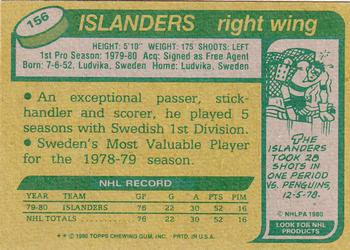 Thumbnail: 80-81 Topps Anders Kallur�RC