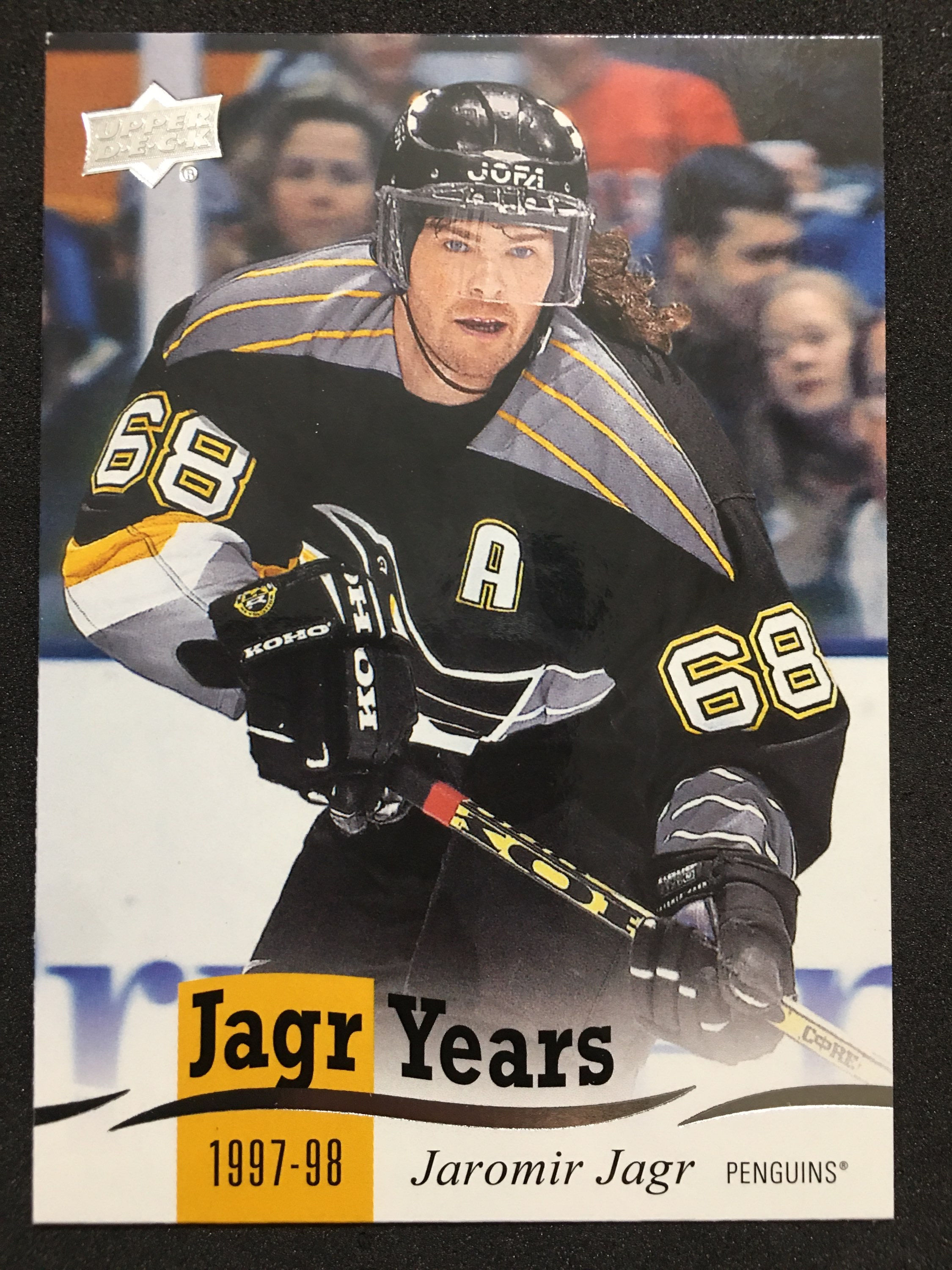 18-19 Upper Deck Insert “Jagr Years” - (97-98) #JJ8