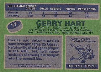 Thumbnail: 76-77 Topps Gerry Hart #77